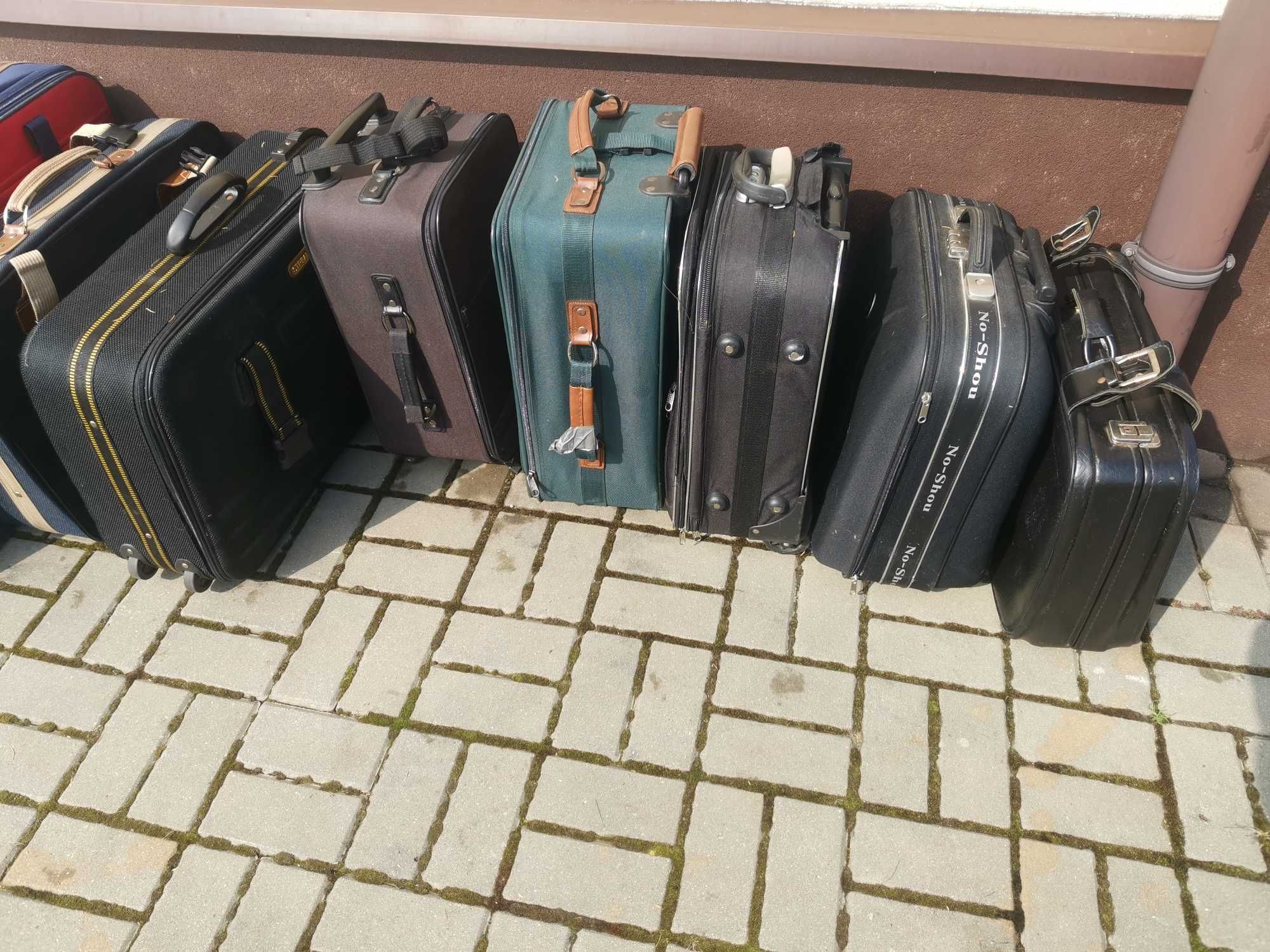 Walizki - mega zestaw 8 sztuk - TANIO !!!