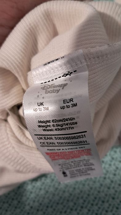 Комплект сарафан/боді Disney baby 0-3 міс Mickey Minnie Mouse