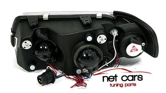 Reflektory Lampy przód AUDI A3 S3 8L ANGEL EYES LED C