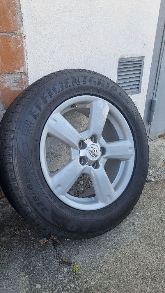 Диски Toyota оригінал, з шинами Good year 225 65 17