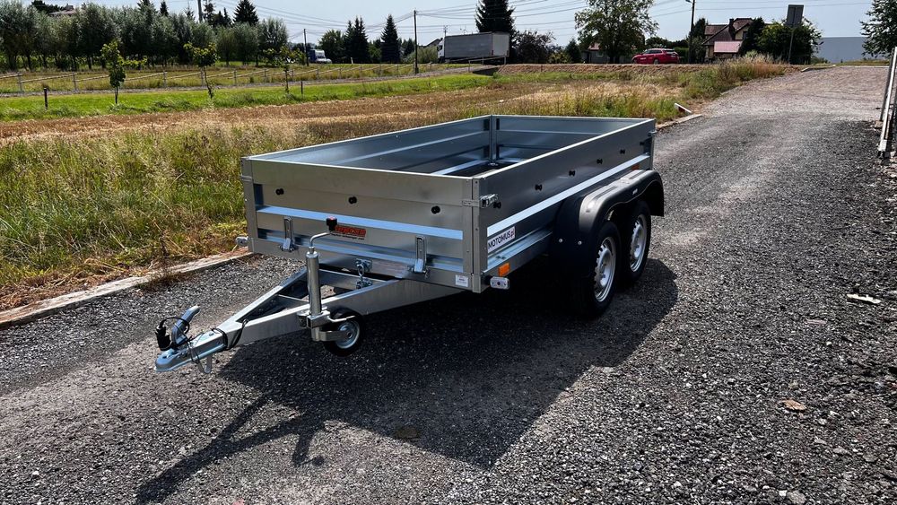 Neptun Przyczepa Neptun N7-263 2rt 263x129x40cm 2 oś dwuosiowa mocna spawana Targowisko k. Krakowa HIT!!  Centrum Przyczep Kraków Targowisko