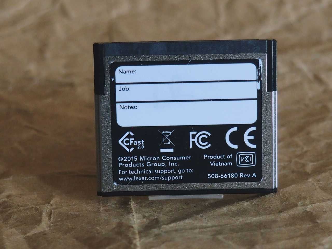 Karta pamięci Lexar Professional CFast 2.0 Card 128GB.