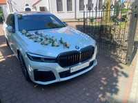 Auto do ślubu biała perła Najnowsze BMW 750LD VIP Limuzyna