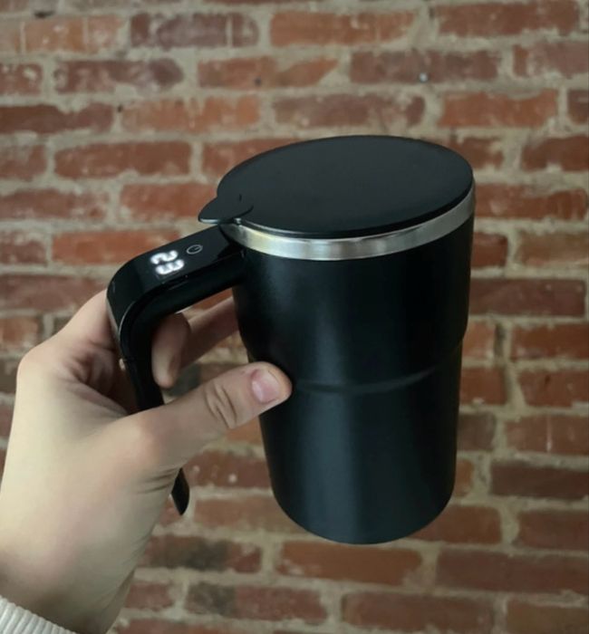Samomilszajacy kubek termiczny do kawy kakao USB nowy