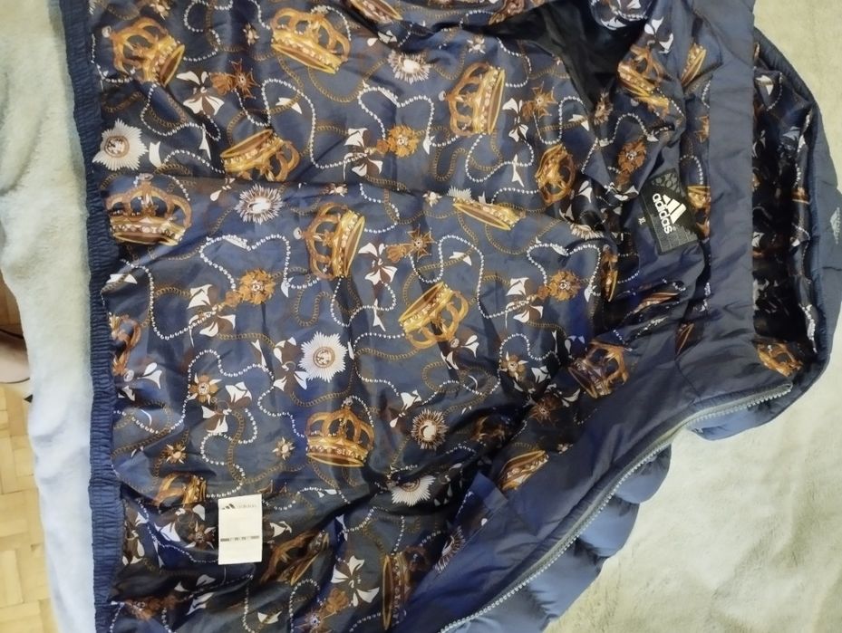 Kurtka zimowa puchowa adidas m