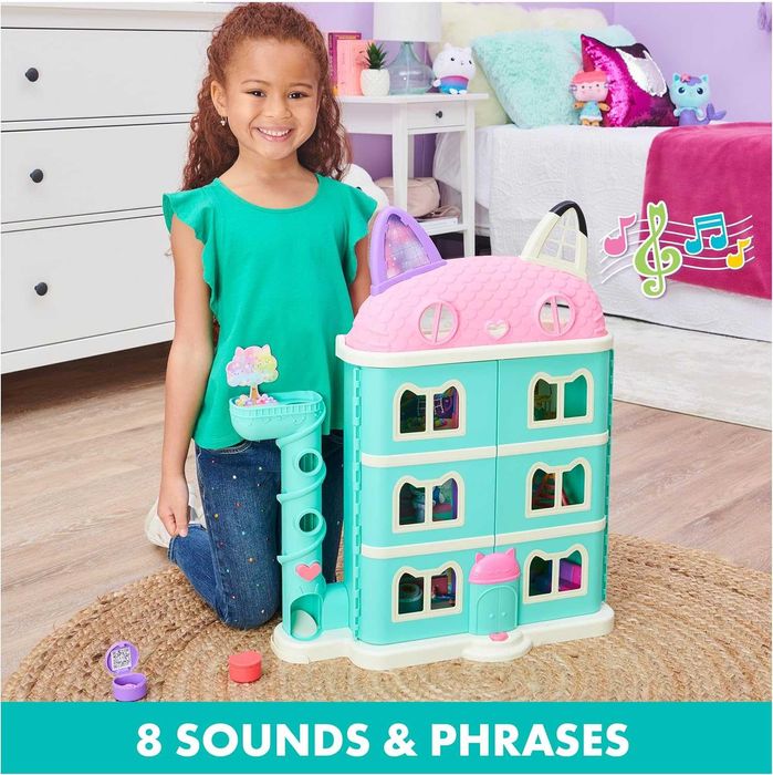 Ляльковий будинок Габбі Gabby's Dollhouse 15 предметів, фігурки, меблі
