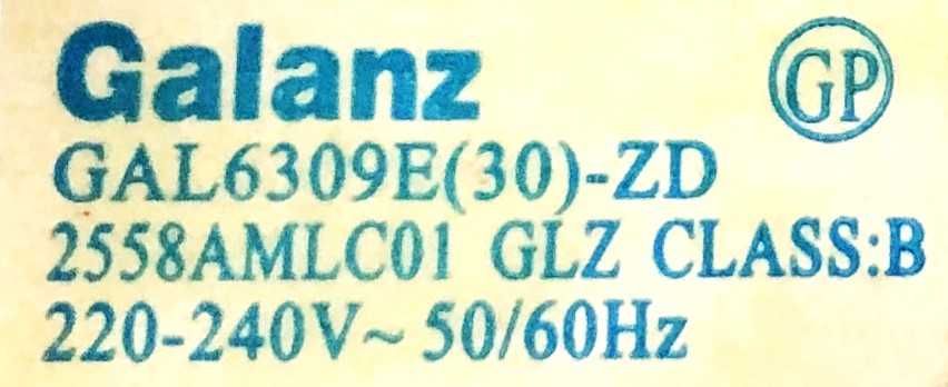 Wentylator do kuchenki mikrofalowej GALANZ GAL6309E (30)-ZD