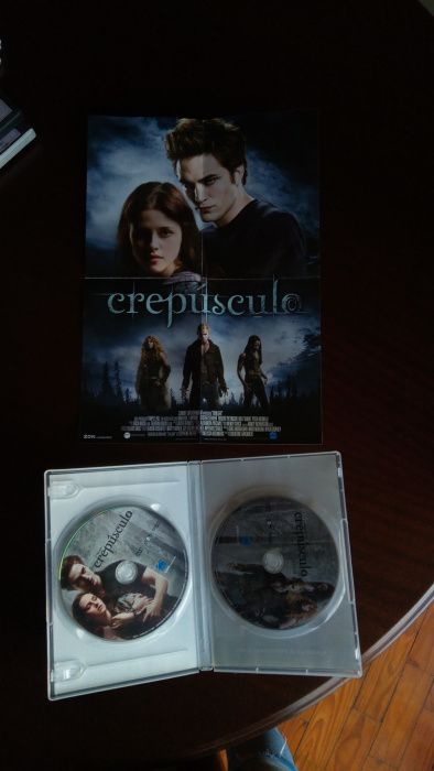 DVD's Crepúsculo, Eclipse e Lua Nova da Saga Twilight