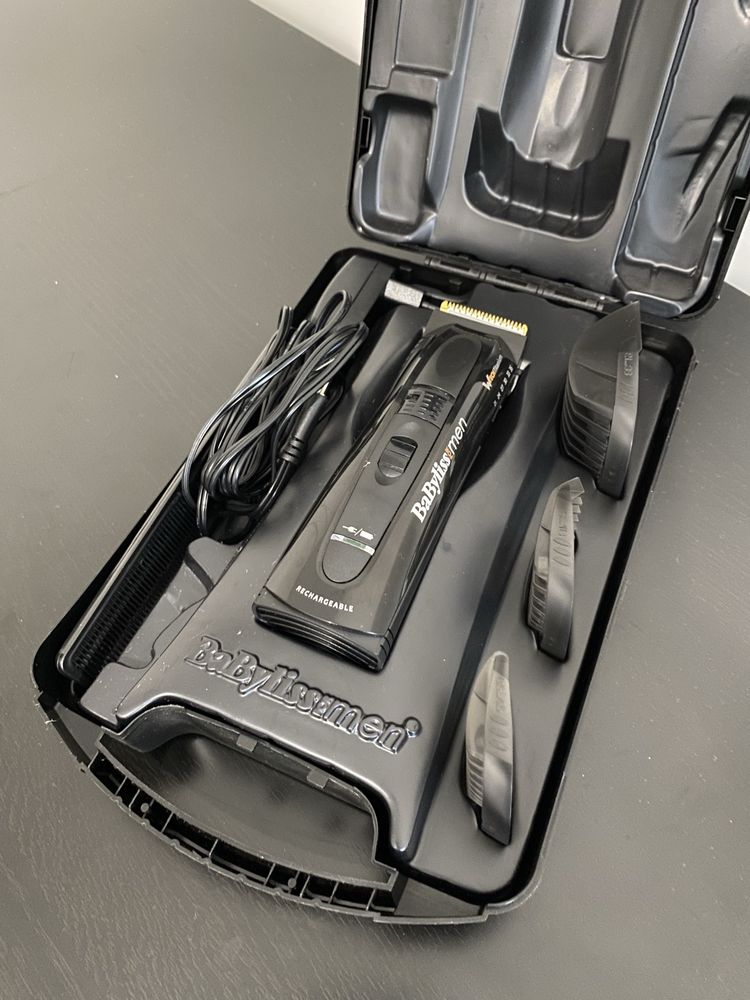 Maquina cortar cabelo e barba Babyliss WTech Titanium