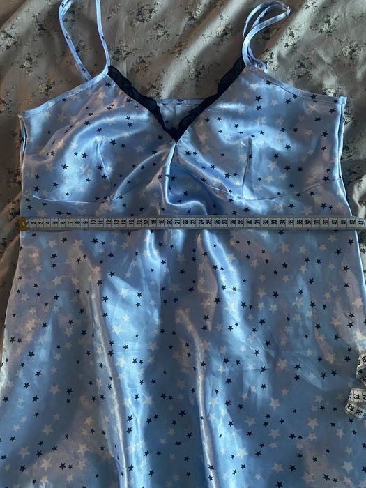 Нічна сорочка блакитна