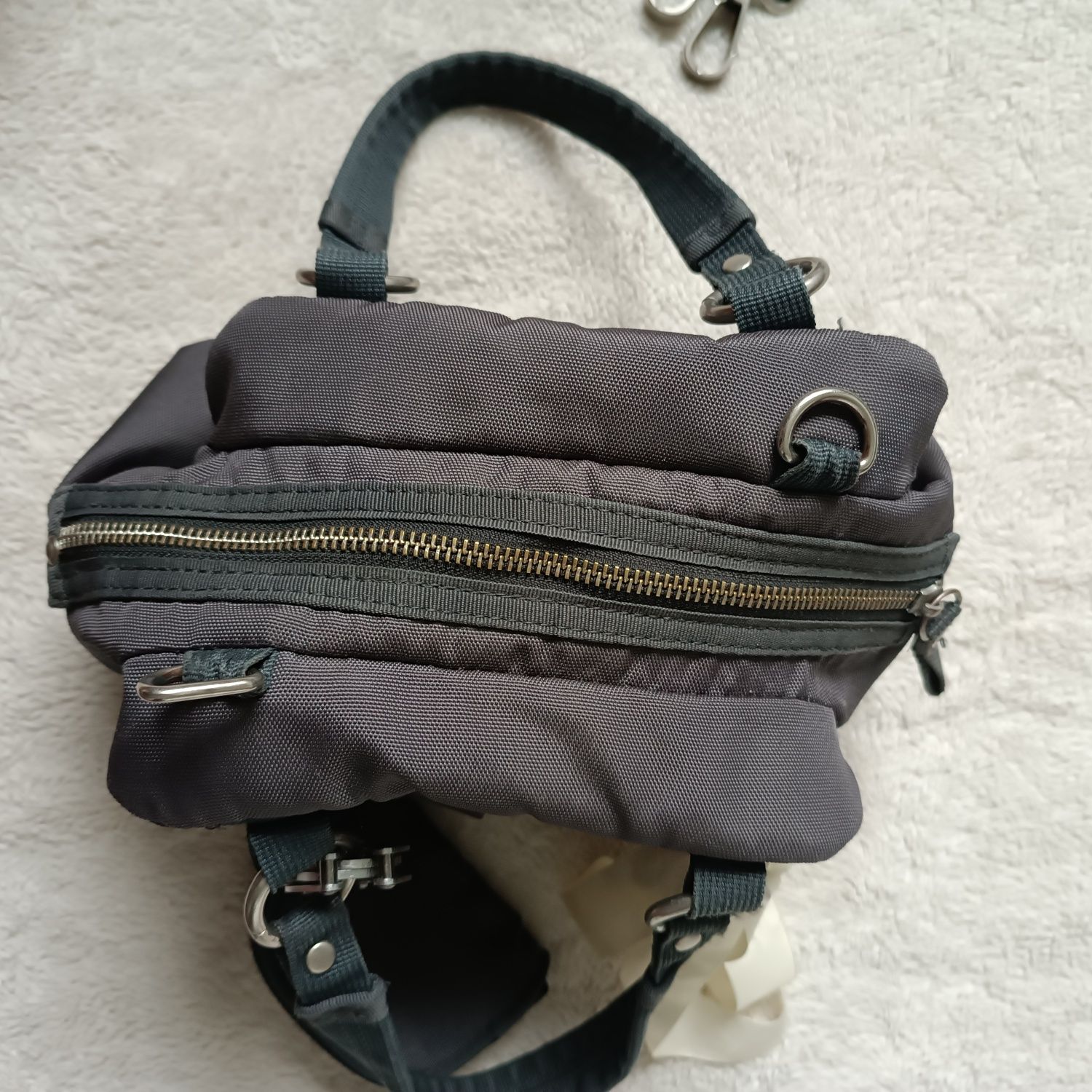 Torebka Na Ramie Listonoszka George Gina & Lucy Designer GGL Grey Bag