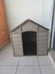 Casota Cão Pvc castanho