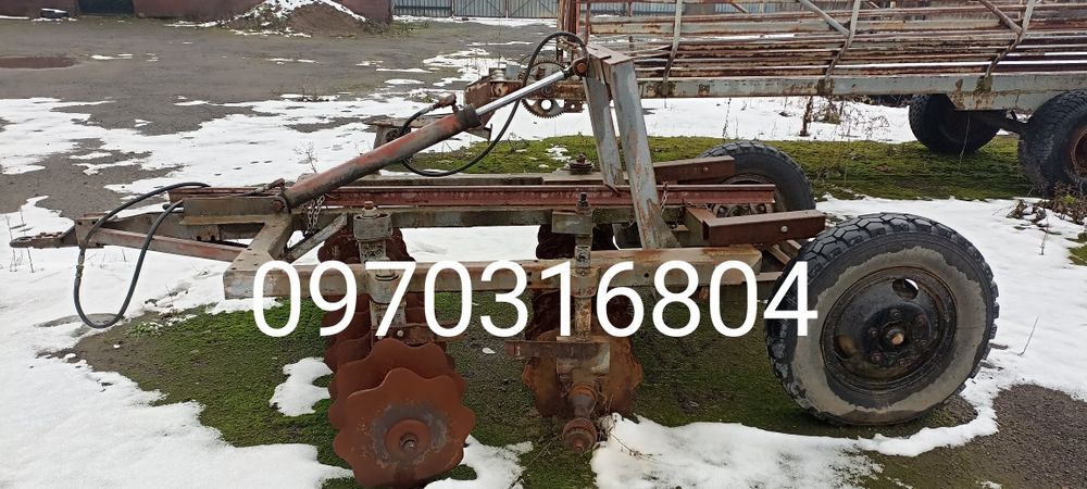 Дискові борони причепні