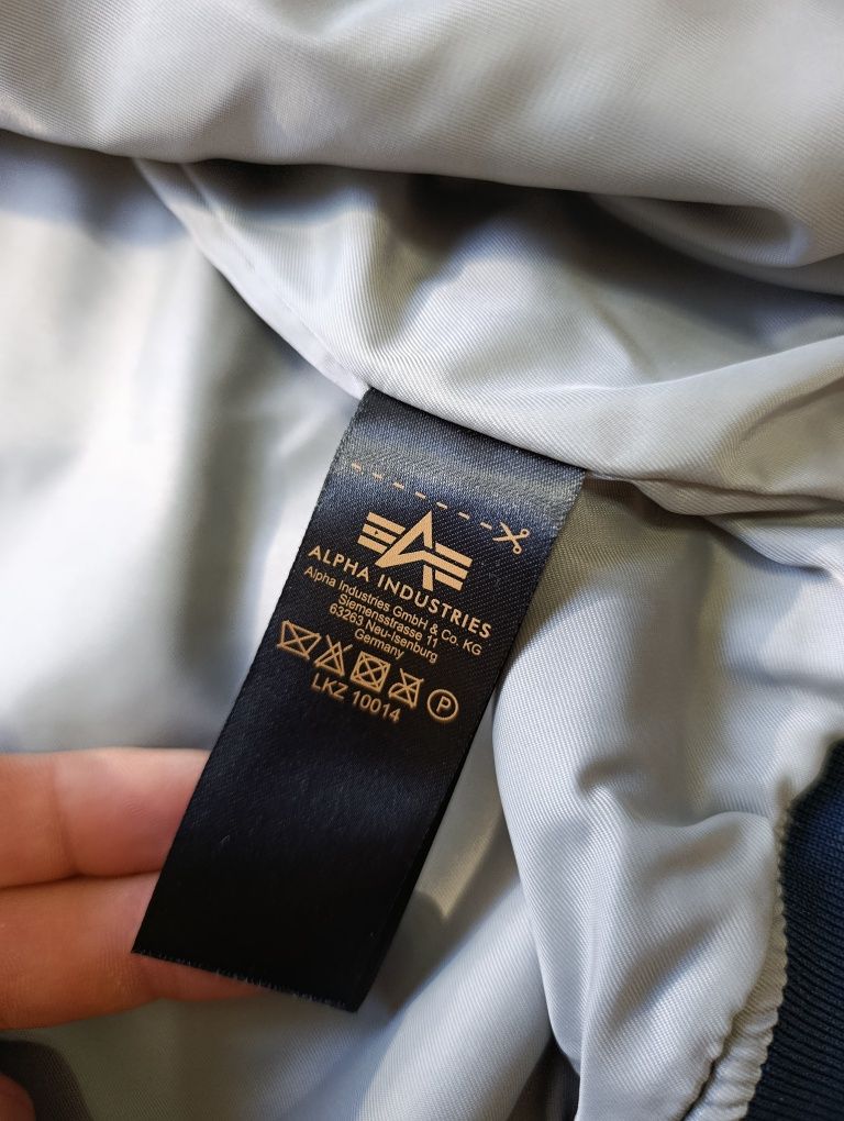 Nowa męska cienka kurtka Alpha Industries roz.L