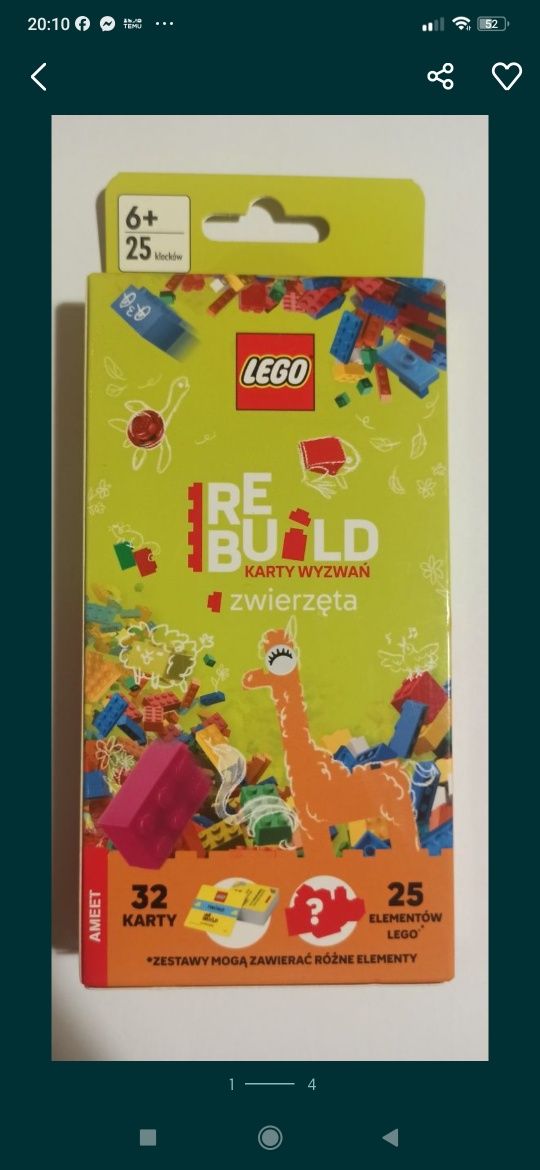 Okazja!Idealny prezent.Super gra Lego, ekstra zabawa dla całej rodziny