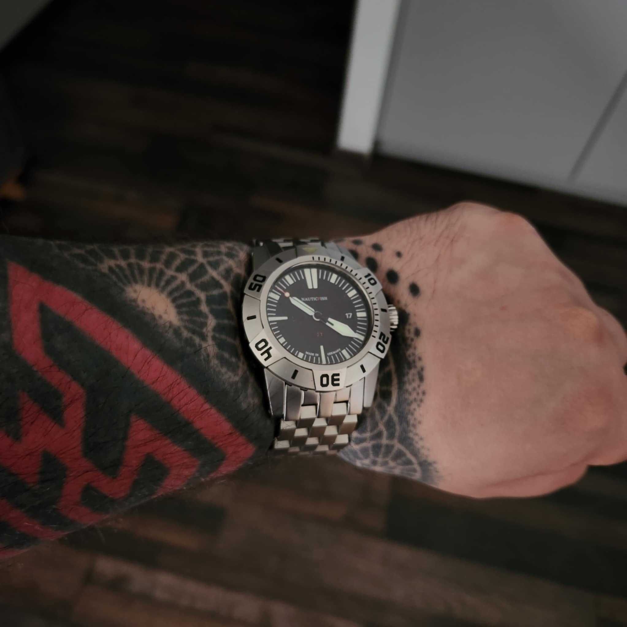 Zegarek Nauticfish 2T (nurek diver 200ATM/2000M) Full Set