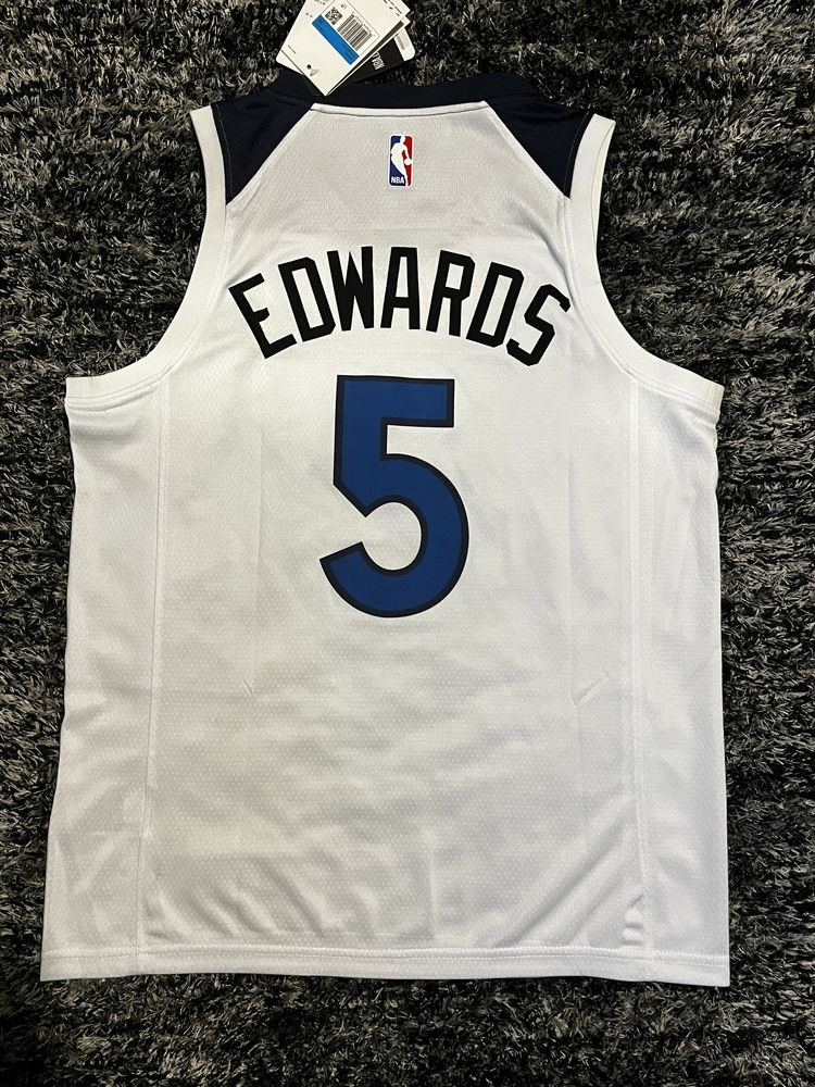 Portes grátis- Camisola NBA Wolves Edwards M