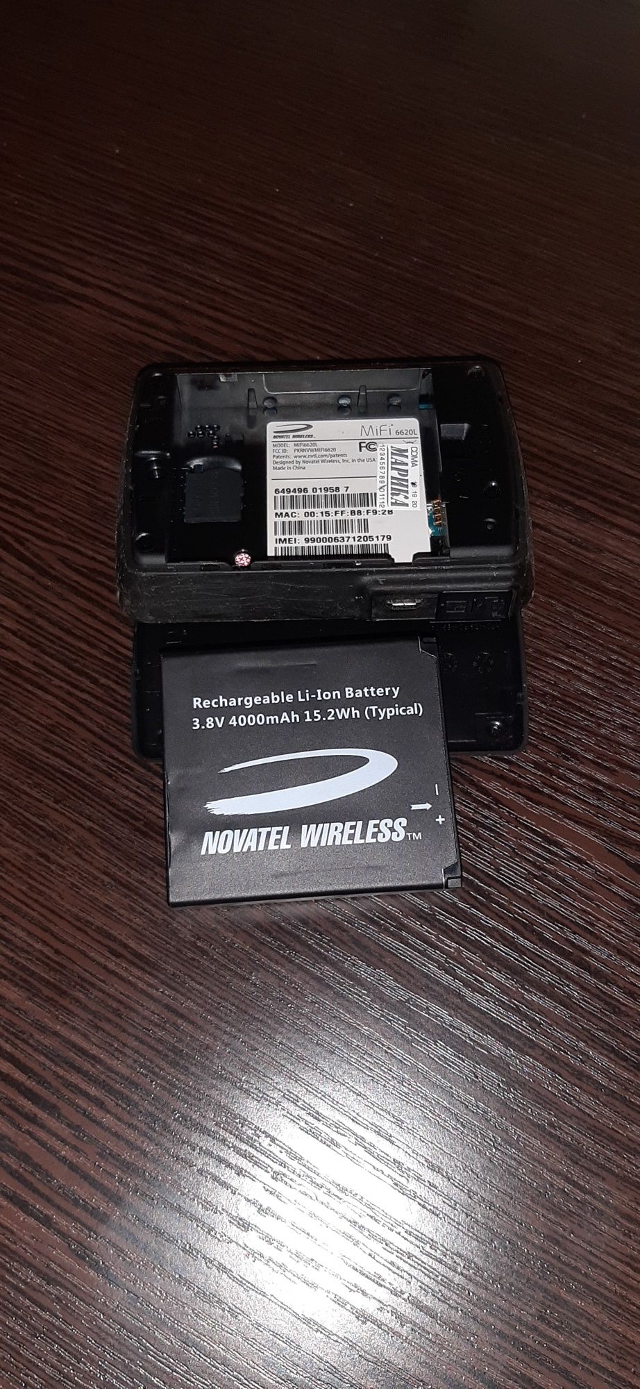 Novatel Mifi6620L 3G/4G Оригинал