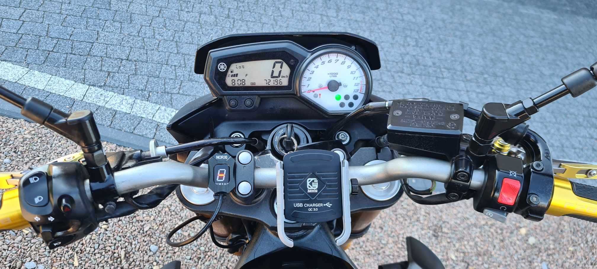 Yamaha FZ8N Wydech AKRAPOVIC super stan crashpady zadbany okazja