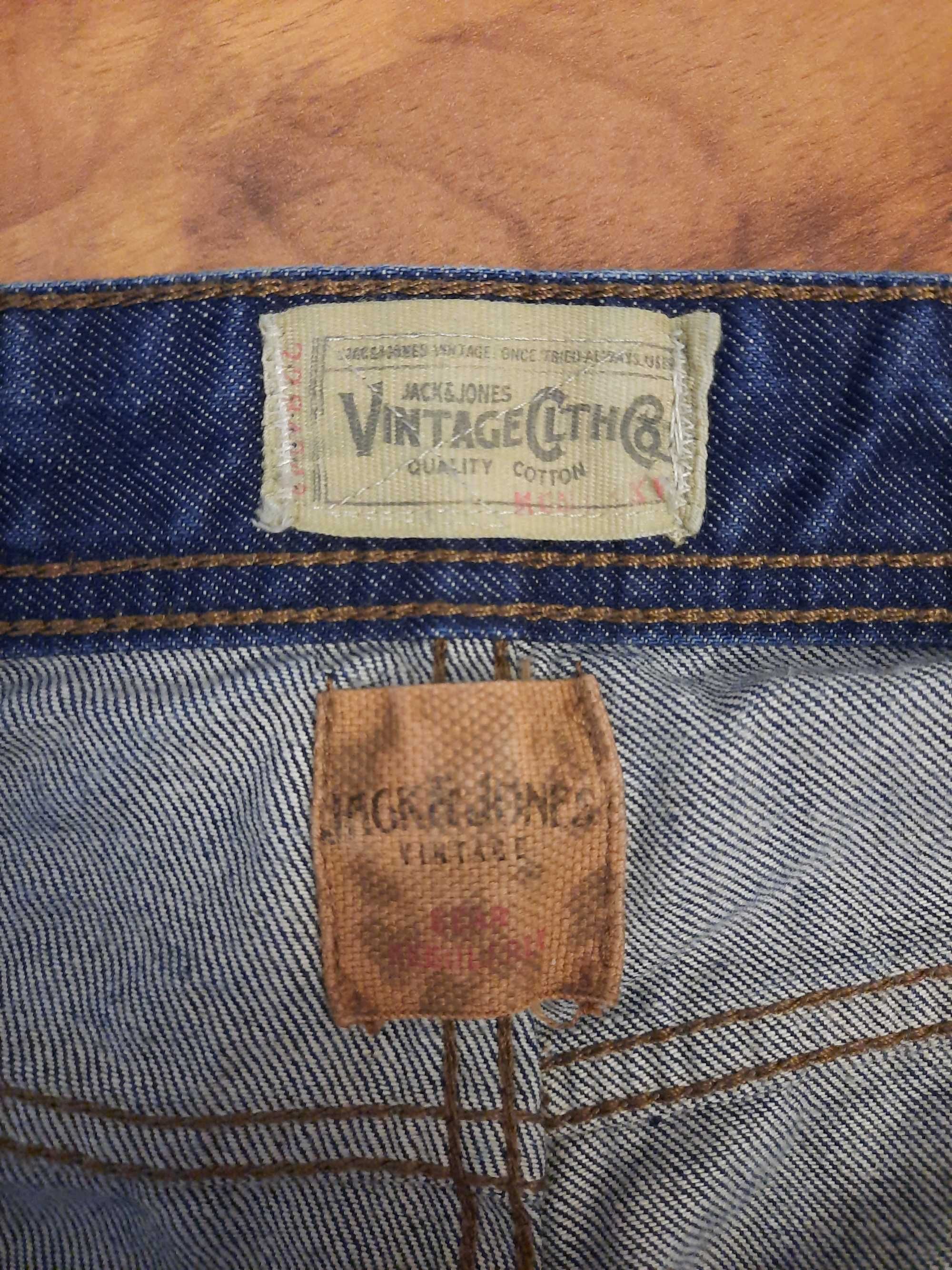 Luźne jeansy anti fit spodnie jeansowe Jack Jones Vintage W30L30