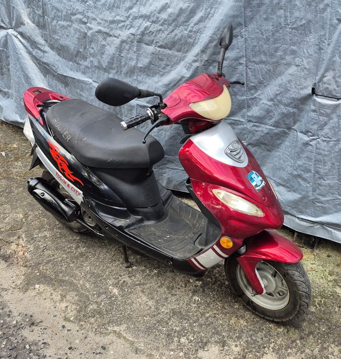 Skuter 50 Romet Router Town&City transport oc i przegląd do 06/2026