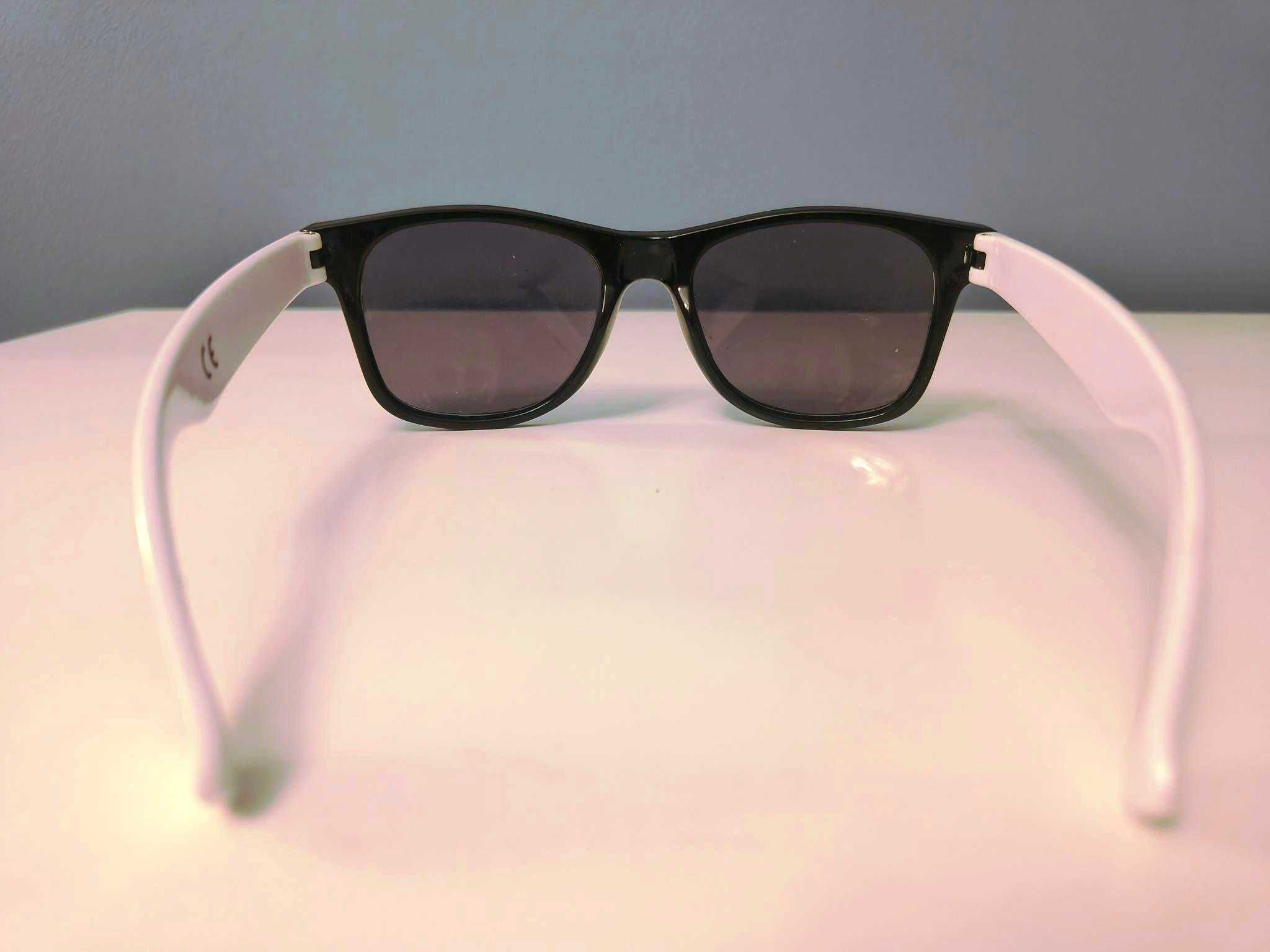 okulary przeciwsłoneczne Volcom czarno białe, uniseks