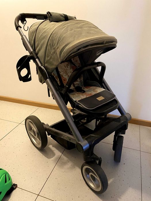 Wózek Mutsy Igo 2w1 - DUŻY zestaw gondola i spacerówka