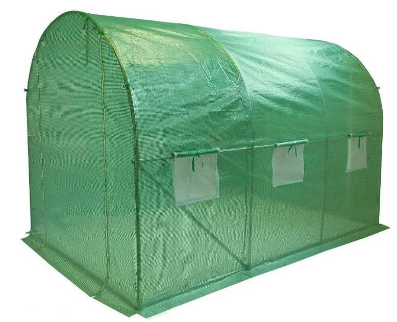 Tunel Foliowy Szklarnia 3x2x2m Gruba Mocna Specjalny filtr UV + STELAŻ