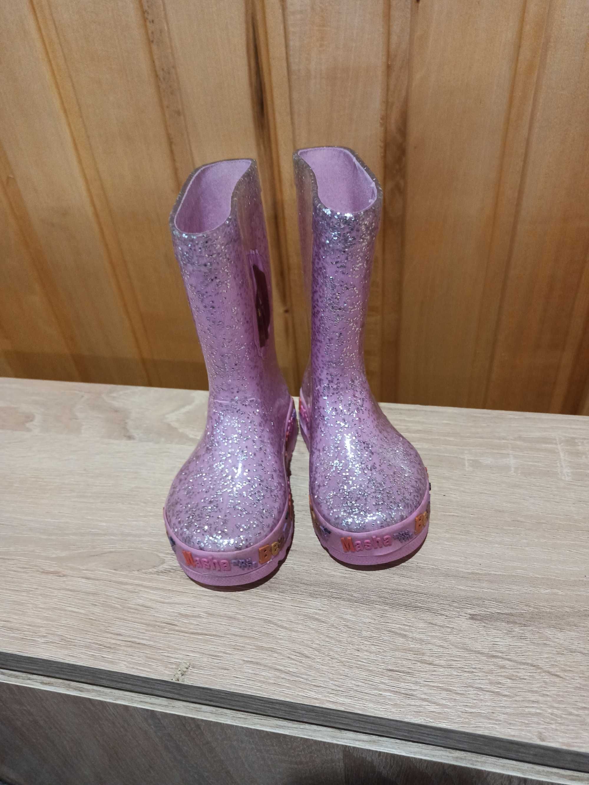 Нереально класнючі резинові чобітки для дівчинки