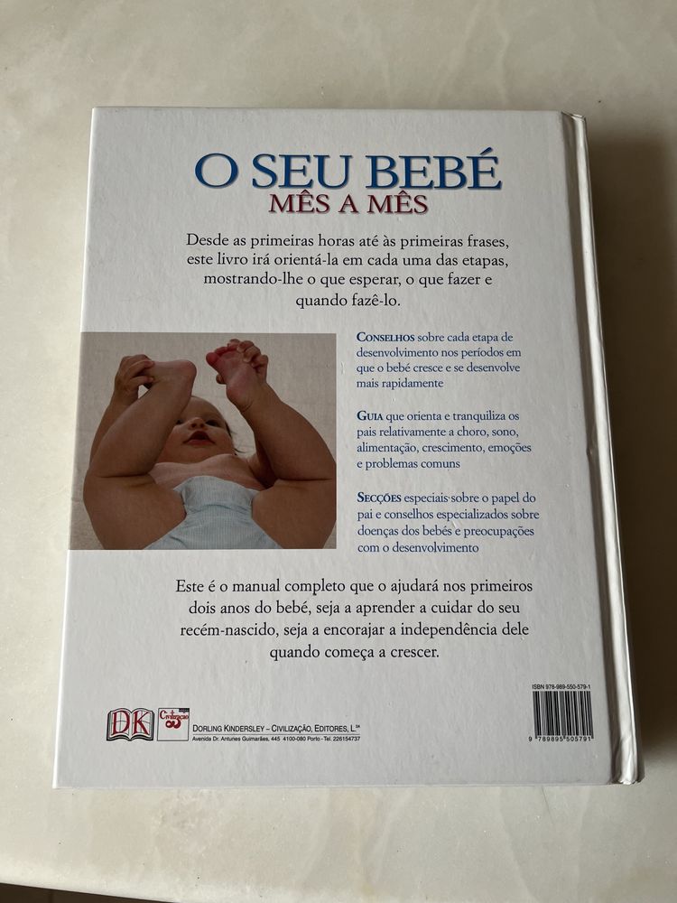 Livro NOVO “O seu Bebé Mês a Mês”-0 aos 2 anos