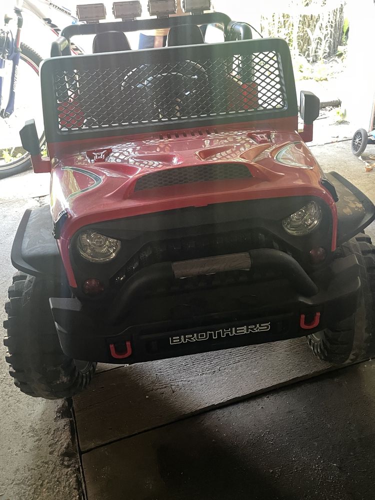 Auto na akumulator  buggy jm 7 czerwony