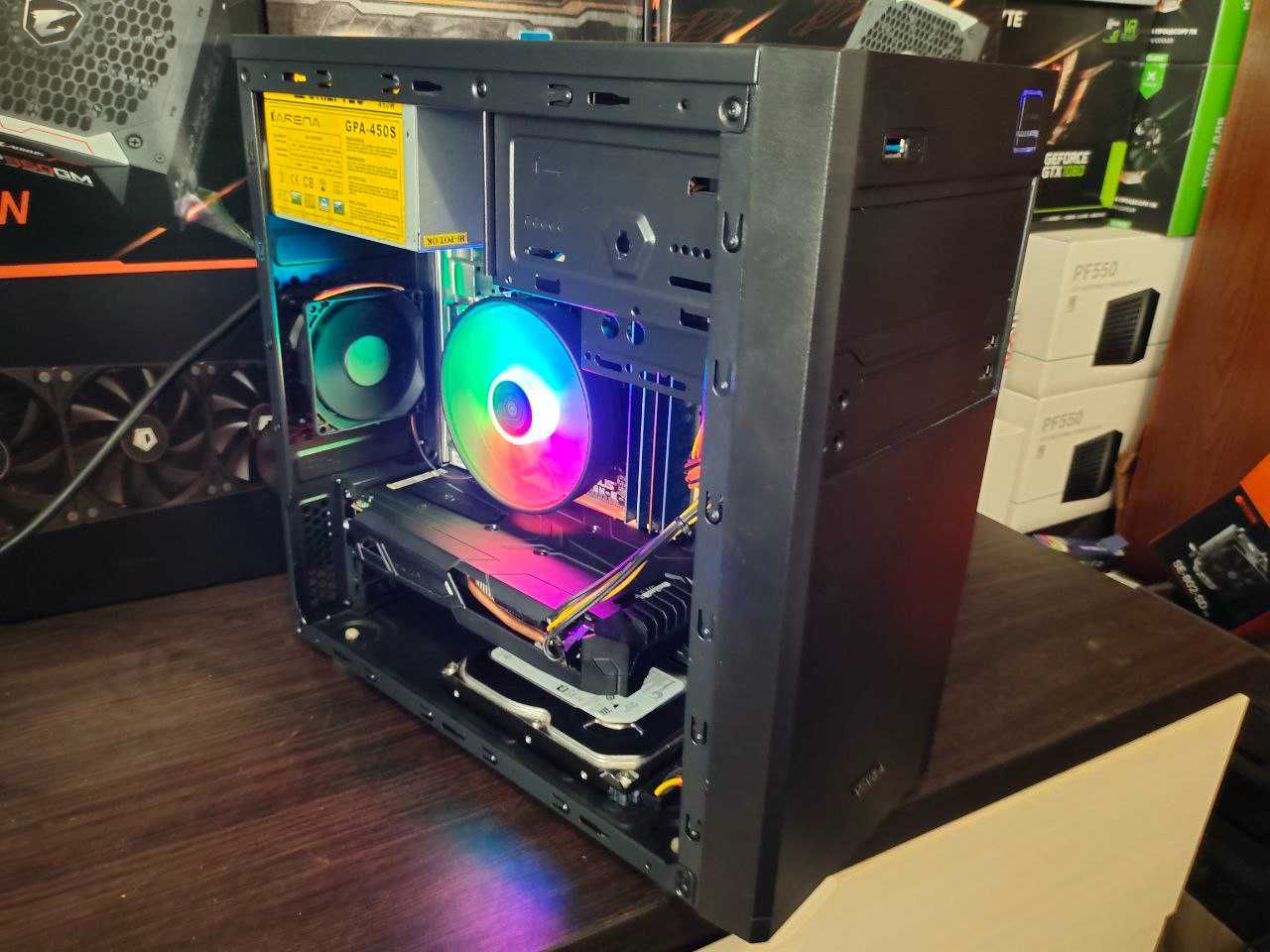 Комп'ютер, системний блок, 1150, i5 4440, GTX 1050Ti