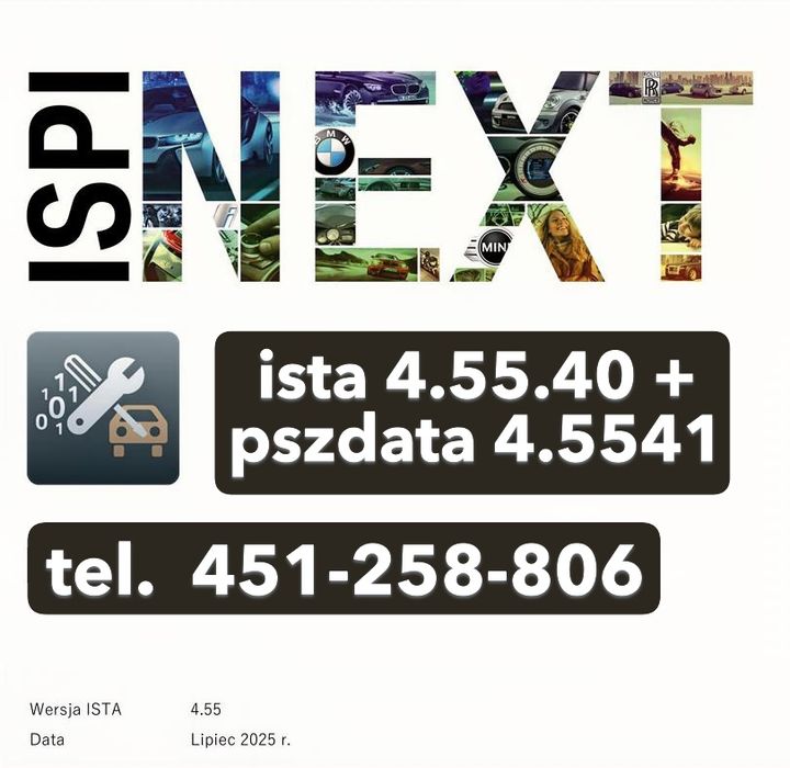 Ista BMW program diagnostyczny 4.55.40