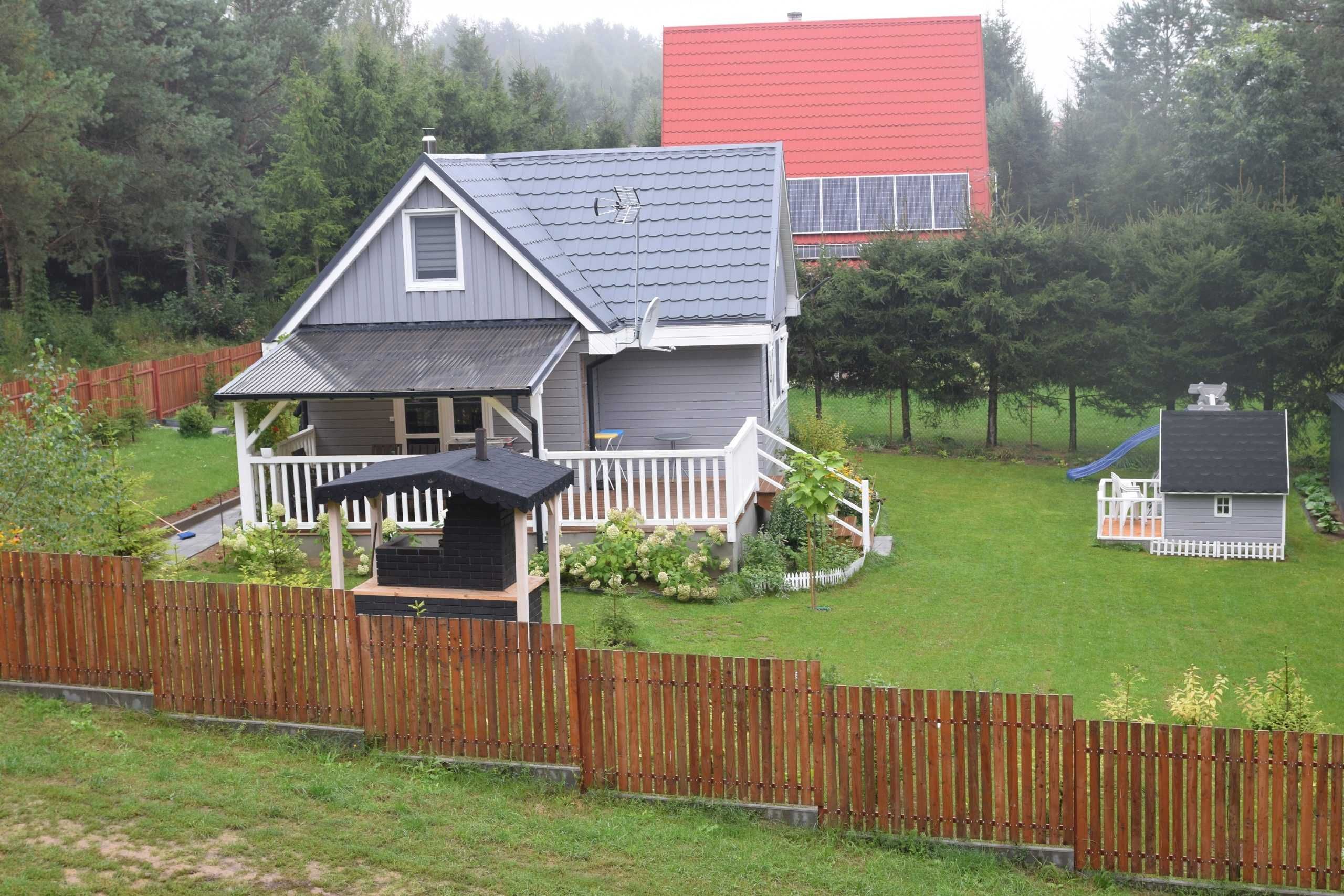 Szary domek w Nartach k/ Szczytna MAZURY
