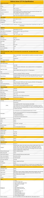 UleFone Armor 27T Pro, 24/256Gb, 50/64NV/ТЕПЛОВИЗОР/32Mp, 10600мАч, 5G