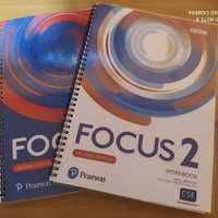 Sprzedam Focus 2 książka i zeszyt do ćwiczeń(((