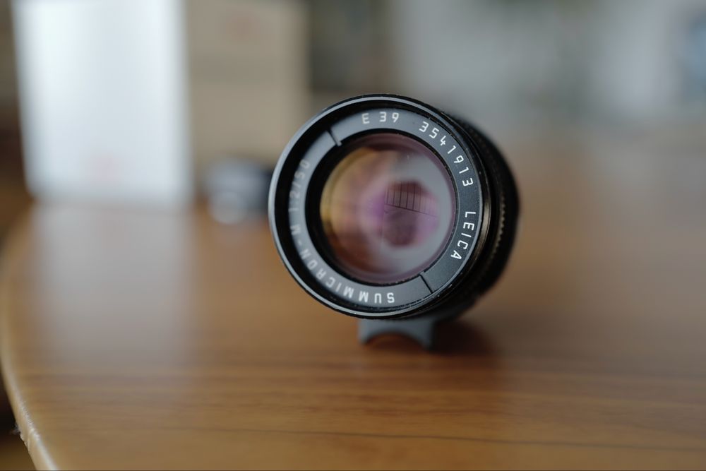 LEICA SUMMICRON-M 1:2/50MM PRE-ASPH v.lV (conjunto completo)