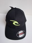 Czapka dla chłopca Rip Curl Flexfit Black/Lime
