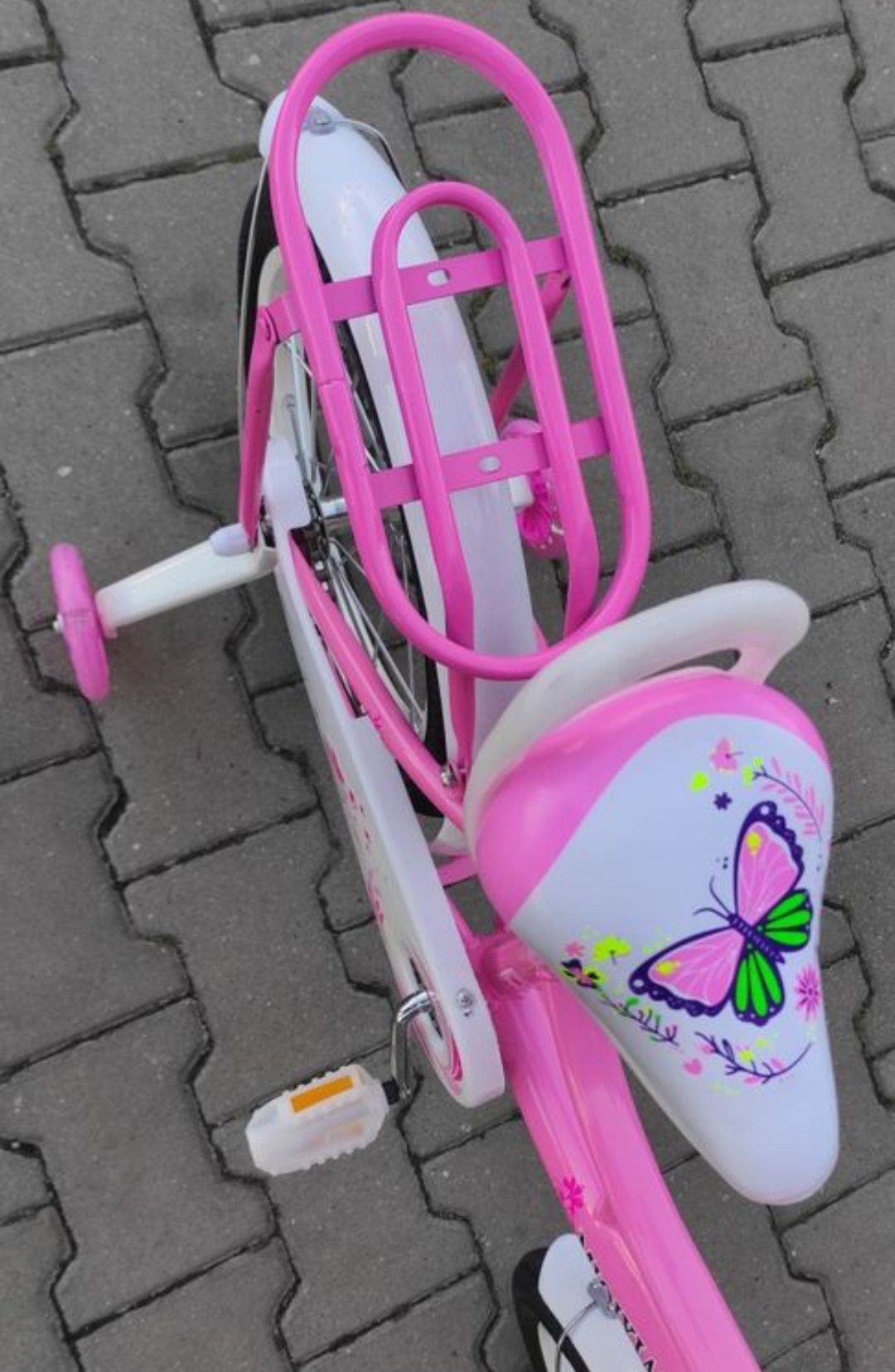 Rower rowerek dziecięcy 16 " bagażnik