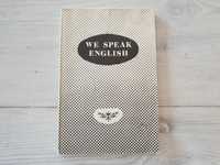 Książka angielski We speak English zawody