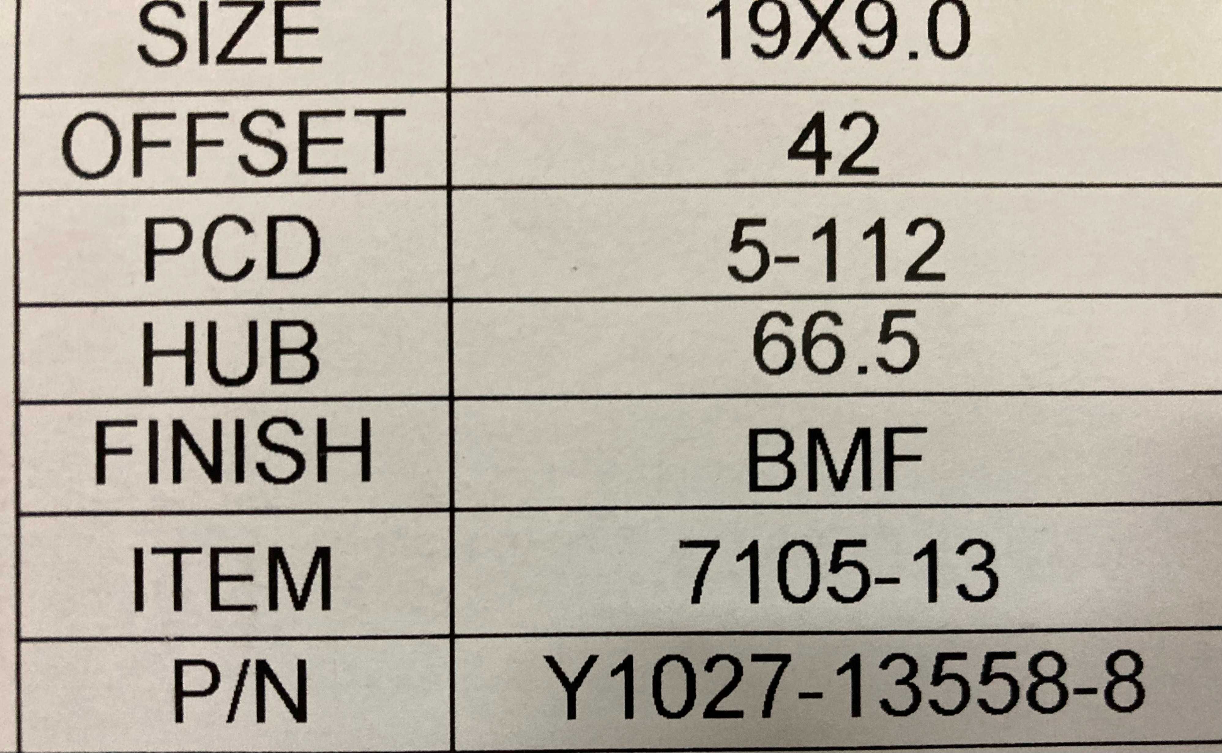 Диски разноширокие R19 5-112 и 5-120 BMW G-серия и F и другие-серии.