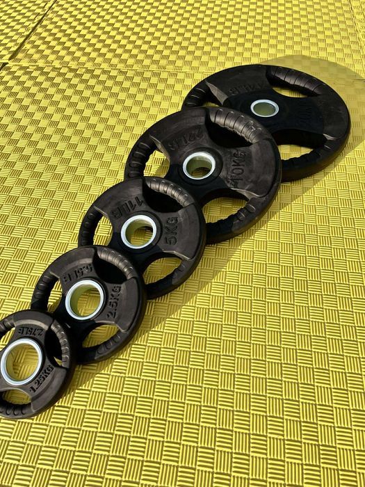 Obciążenie OLIMPIJSKIE NOWE 51mm TALERZ KRĄŻEK 20 10 5 2,5 1,25 KG