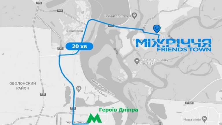 Продам одноповерховий будинок 240 м2 в КМ Міжріччя на березі озера.