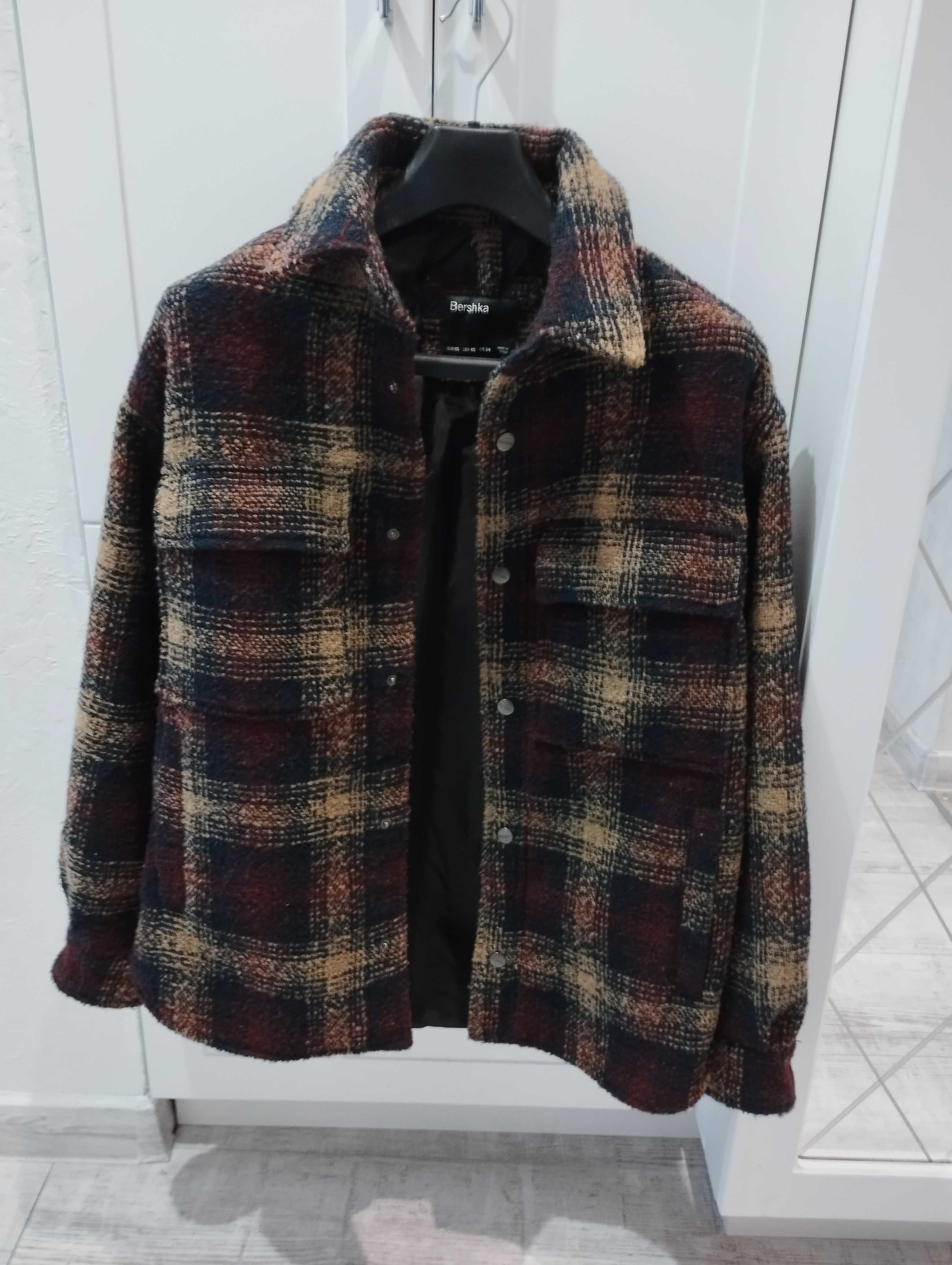Bershka пальто рубашка