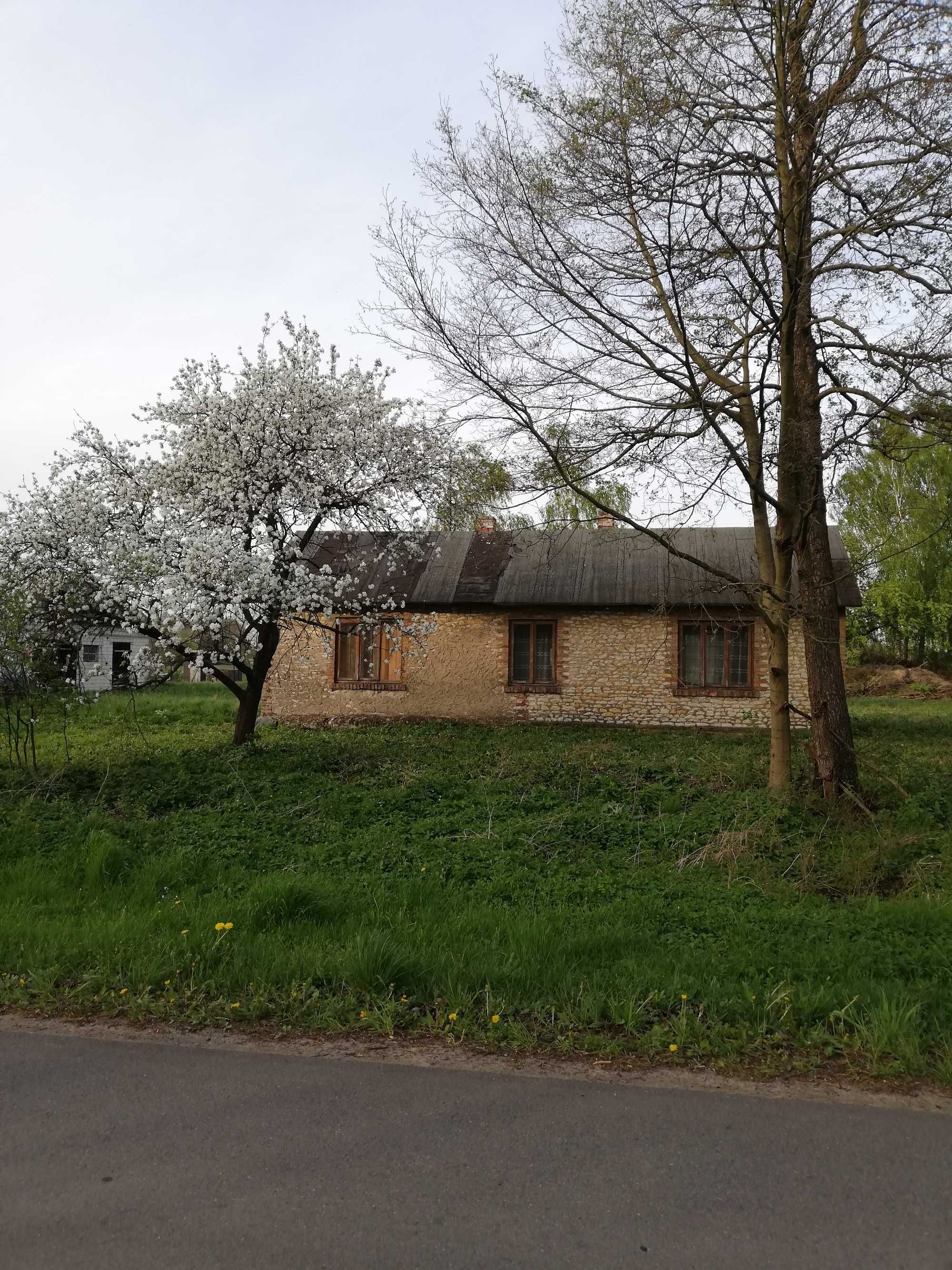 Działka rolno-budowlana z domem i budynkiem gospodarczym w Oleśnicy