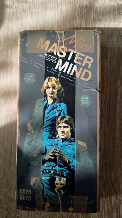 mini Master mind gry układanki prl