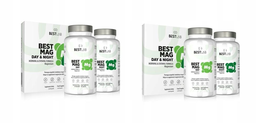 2X Magnez Bestlab: Siła I Regeneracja Dnia I Nocy