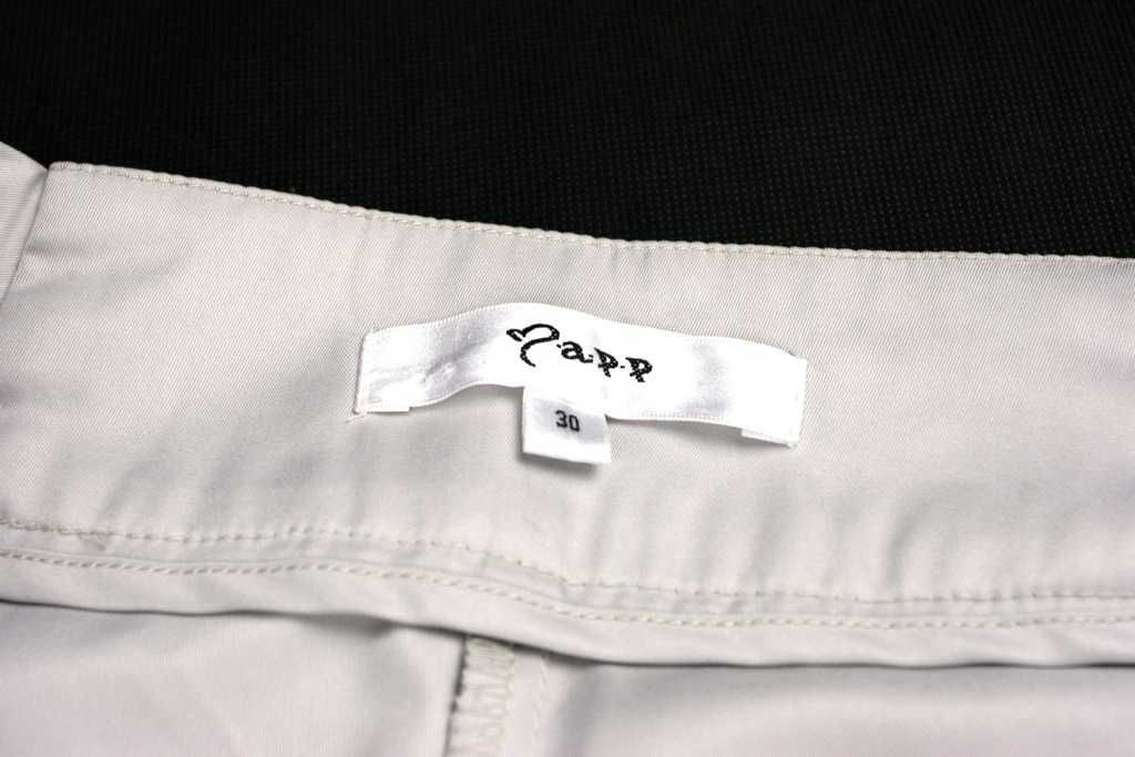 M.A.P.P spodnie CYGARETKI jasno szare M/L