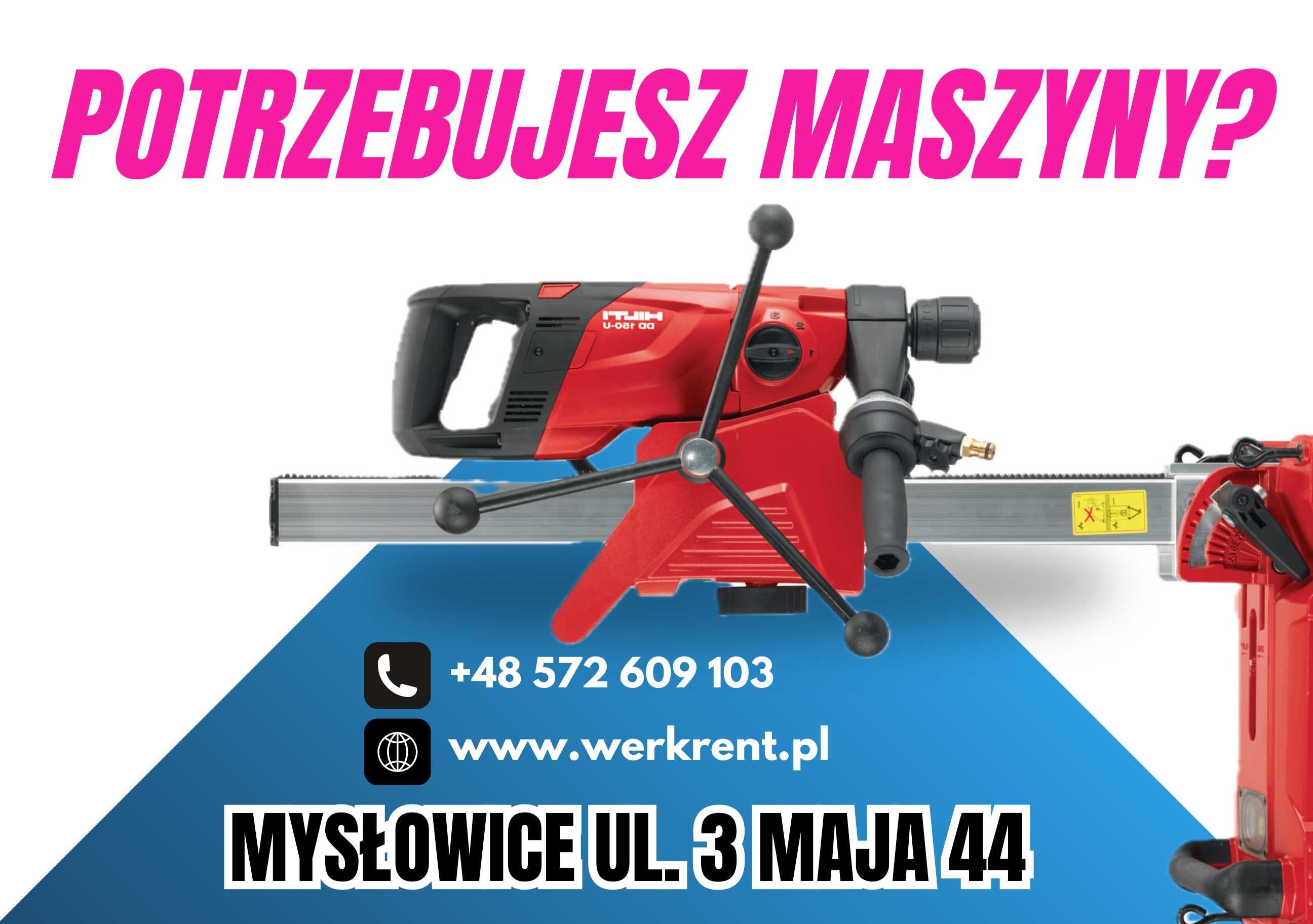 Frezarka do ogrzewania podłogowego | Frezarka do betonu WYNAJEM