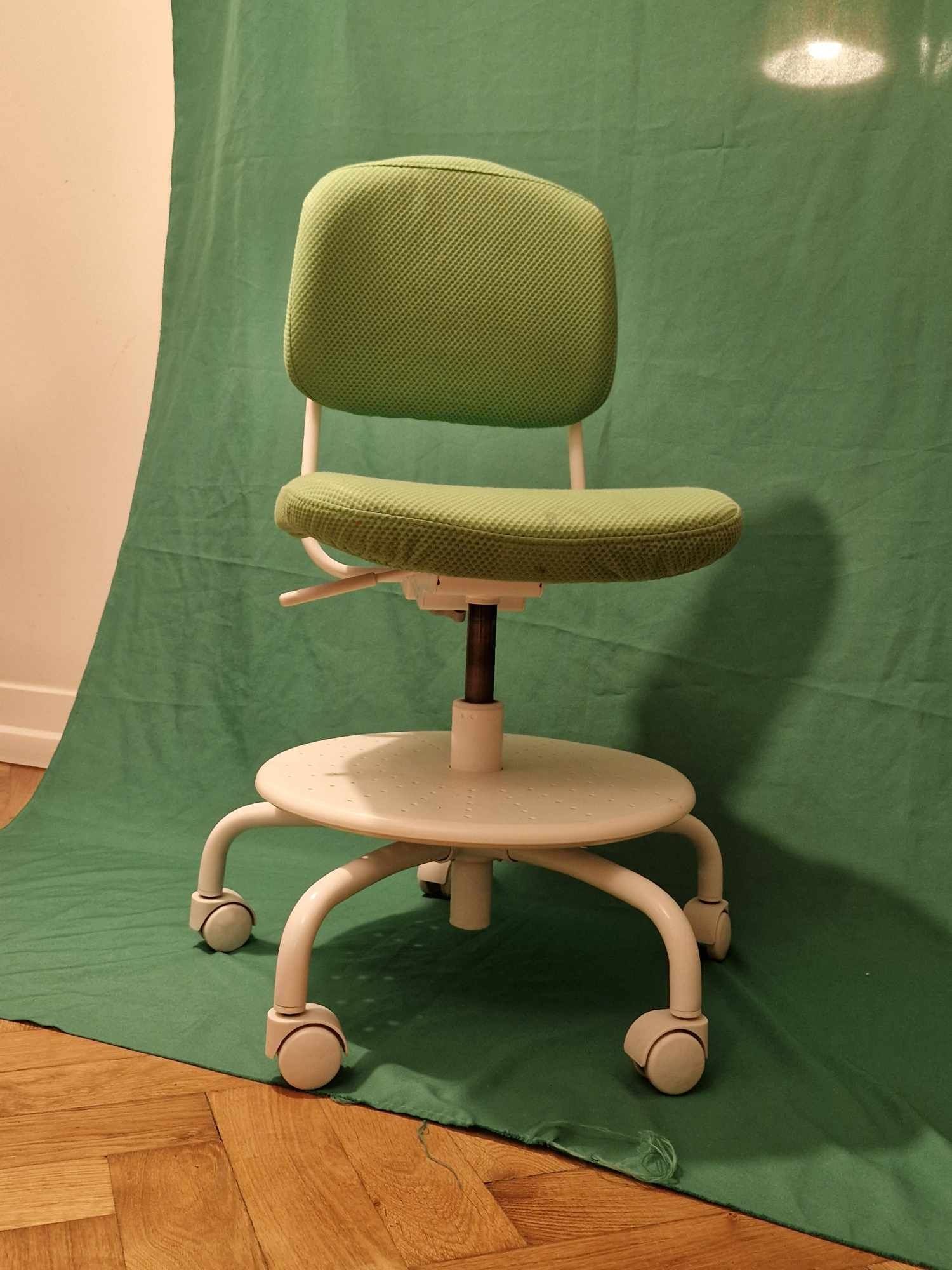 Krzesło Biurkowe Ikea - przyjazna kolorystyka - dla dzieci!